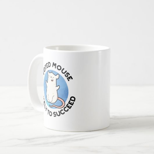 Mug Souris Votée Susceptible De Réussir Un Jeu D'Anima (Devant gauche)