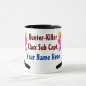 Mug Sous-capitaine de classe Hunter-Killer. (Centre)