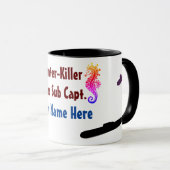 Mug Sous-capitaine de classe Hunter-Killer. (Devant droit)