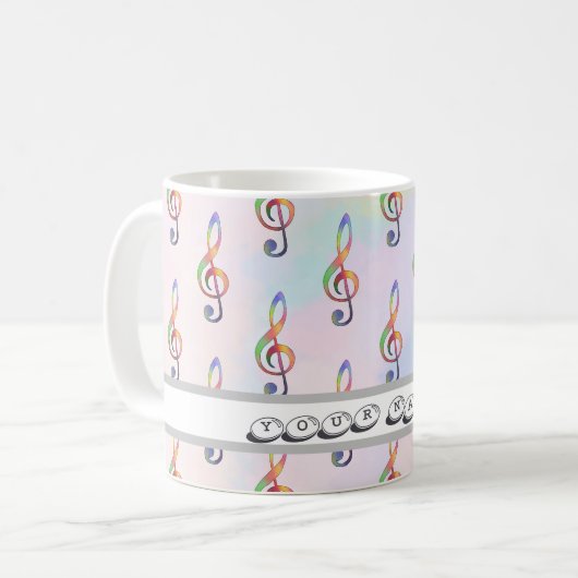 Mug sous clé (Devant gauche)
