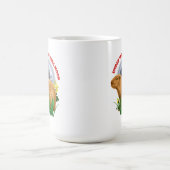 Mug Sous la Lune du Capybara Animal Mignon (Centre)