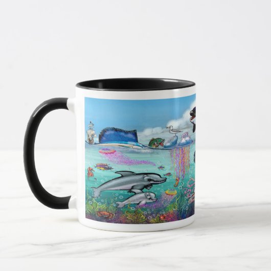 Mug Sous la mer (Gauche)