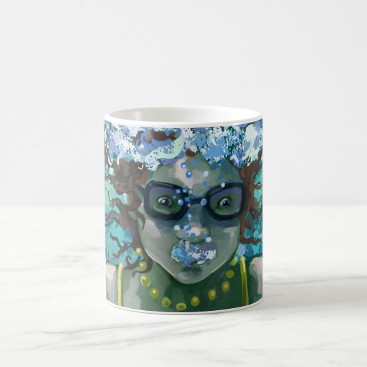 Mug Sous la nage aquatique (Centre)