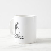 Mug Sous la nouvelle gestion mariée (Devant gauche)