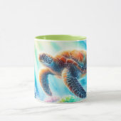 Mug Sous la tortue de mer (Centre)