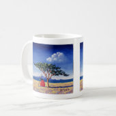 Mug Sous l'arbre 1991 d'acacia (Devant gauche)