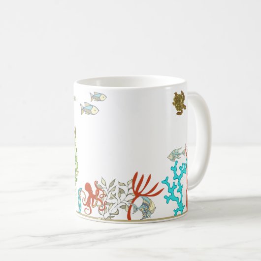 Mug Sous Le Biome Marin (Devant droit)