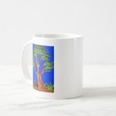 Mug Sous le ciel bleu : La collection d'arbres Acacia (Devant gauche)
