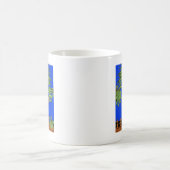 Mug Sous le ciel bleu : La collection d'arbres Acacia (Centre)