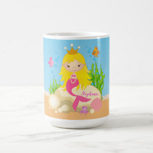 Mug Sous le nom de la femme de ménage de mer