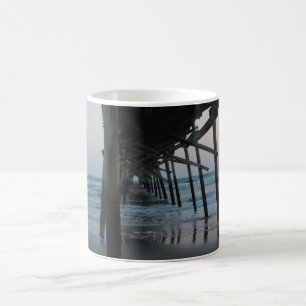 Mug Sous le pilier - île de chêne, la Caroline du No