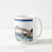 Mug Sous le pont Mannen à Fukagawa (Devant droit)