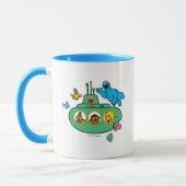Mug Sous-marin Cookies Monster and Sesame Pals (Gauche)