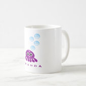 Mug Sous-marin de Jouet Jaune et Bleu avec bulles d'ea (Devant droit)