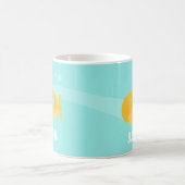Mug Sous-marin jaune mignon, sous-marin, pour des (Centre)