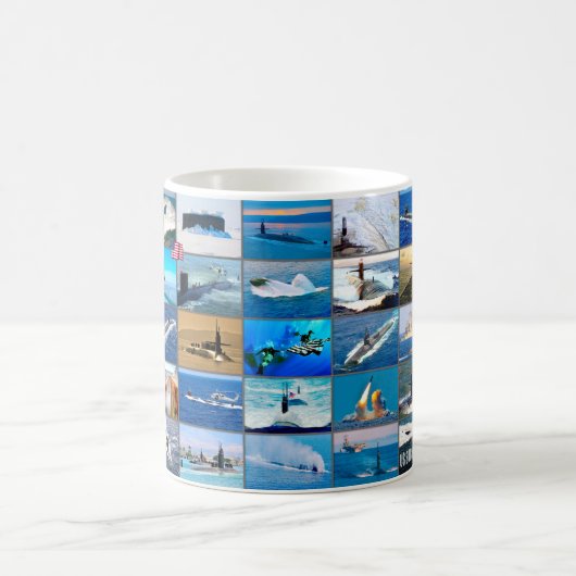 Mug SOUS-MARINS US "Montage" (Centre)