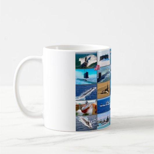 Mug SOUS-MARINS US "Montage" (Gauche)