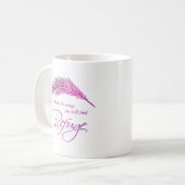 Mug Sous Ses Ailes Vous Trouverez Refuge (Devant gauche)