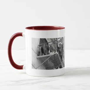 Mug Sous-vêtements pour Humour sec Photo noir et blanc
