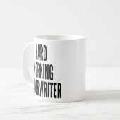Mug Souscripteur travailleur acharné (Devant gauche)