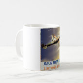 Mug Soutenez-les ! Affiche de la Seconde Guerre mondia (Devant gauche)