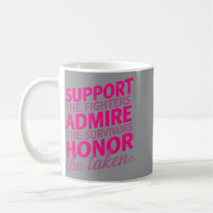 Mug Soutenez les combattants Admirez les survivants Ho