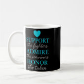 Mug Soutenez Les Combattants Admirez L'Honneur Des Sur (Gauche)