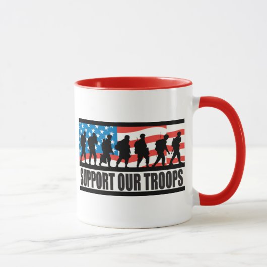 Mug Soutenez nos troupes (Droite)