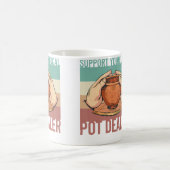 Mug Soutenez Votre Artisanat D'argile De Poterie De De (Centre)