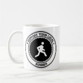 Mug Soutenez votre coureur local (Gauche)