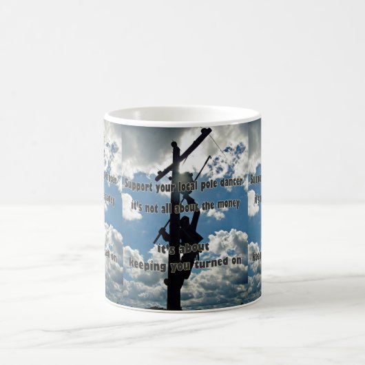 Mug Soutenez votre Lineman (Centre)