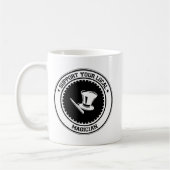 Mug Soutenez votre magicien local (Gauche)