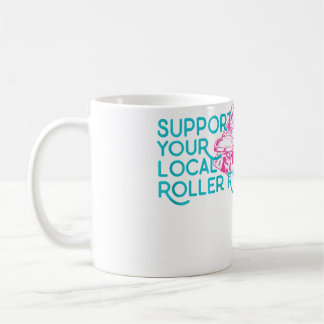 Mug Soutenez Votre Patinoire à Roulettes Locale