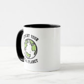Mug Soutenez votre planète locale (Devant gauche)