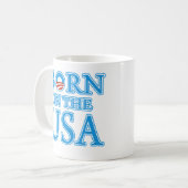 Mug Soutenu aux Etats-Unis Barack Obama (Devant gauche)