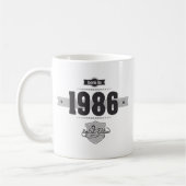 Mug Soutenu en 1986 (Dark&Lightgrey) (Gauche)