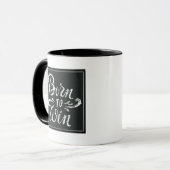 Mug Soutenu pour gagner (Devant gauche)