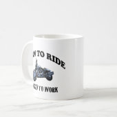 MUG SOUTENU POUR MONTER (Devant gauche)