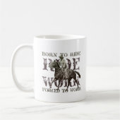 Mug Soutenu pour monter, obligatoire pour travailler (Gauche)