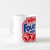 Mug Soutenu sur 4 juillet (Devant gauche)