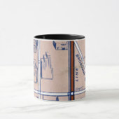MUG SOUTERRAIN MAP, 1940 2 DE NEW YORK (Centre)