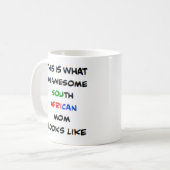 Mug south african mom, awesome (Devant gauche)