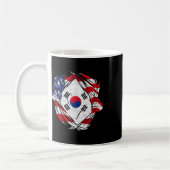 Mug South Korea Love South Korea Pride Korean Patriot (Gauche)