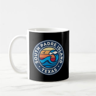 Mug South Padre Island Texas Tx Vagues Nautiques