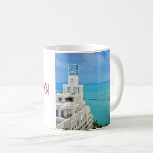 Mug ~South Pointe Tower~ MUG, CUSTOMISEZ-LE ! (Devant droit)