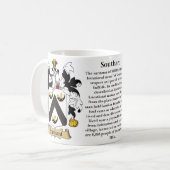 Mug Southard, l'origine, la signification et la crête (Devant gauche)