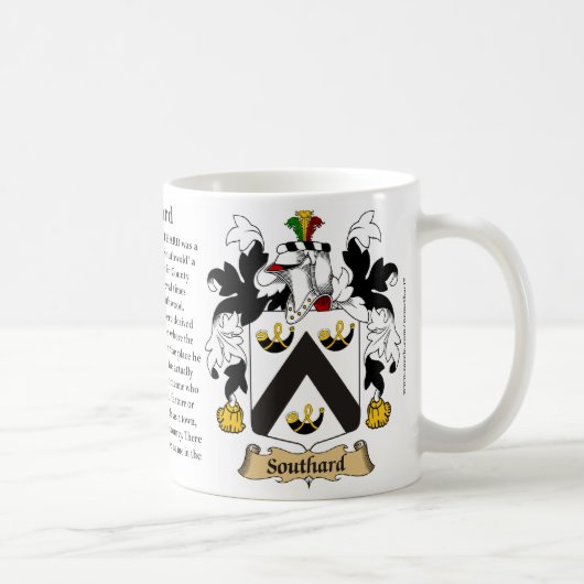 Mug Southard, l'origine, la signification et la crête (Droite)