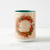 Mug Southwest Colorful Festive Chile Ristra Wreath  (Centre)