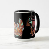 Mug Southwest Feathers Kokopelli (Devant droit)