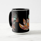 Mug Southwest Feathers Kokopelli (Devant gauche)